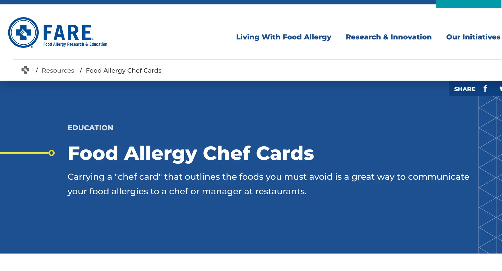 Create food allergy cards for international travel